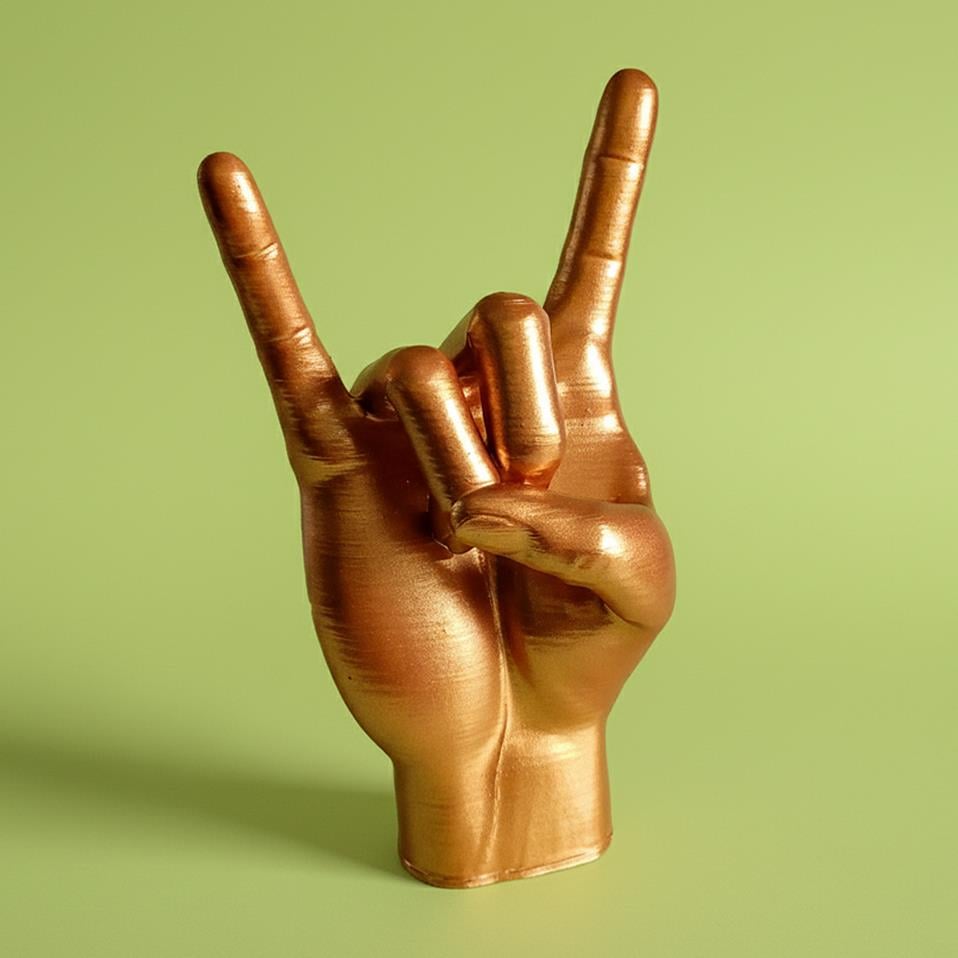 Rock El Figürü | Bronz