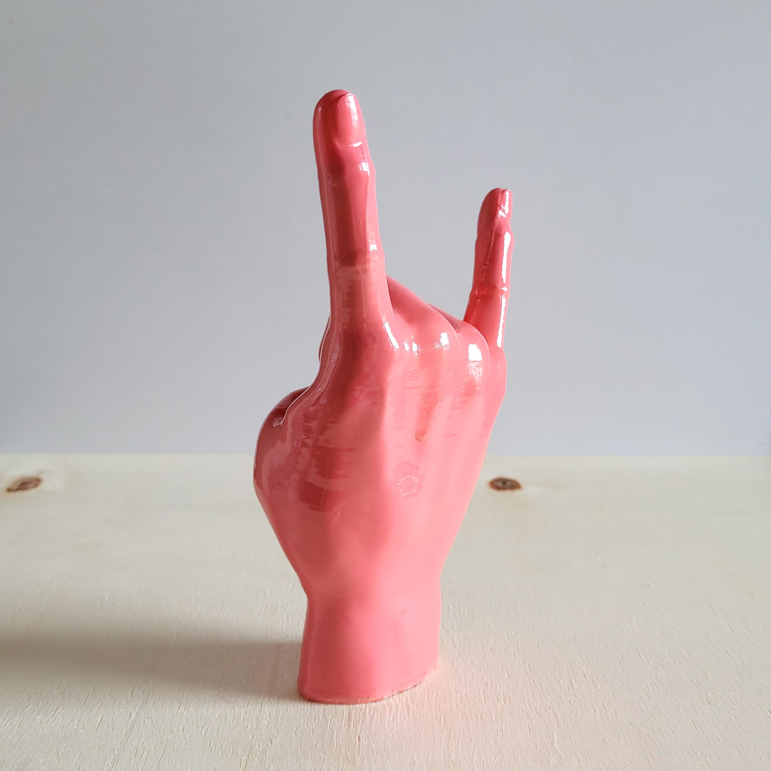 Rock El Figürü | Pembe
