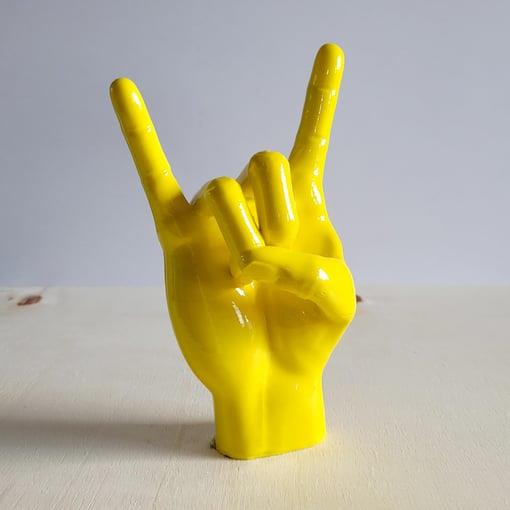 Rock El Figürü | Sarı
