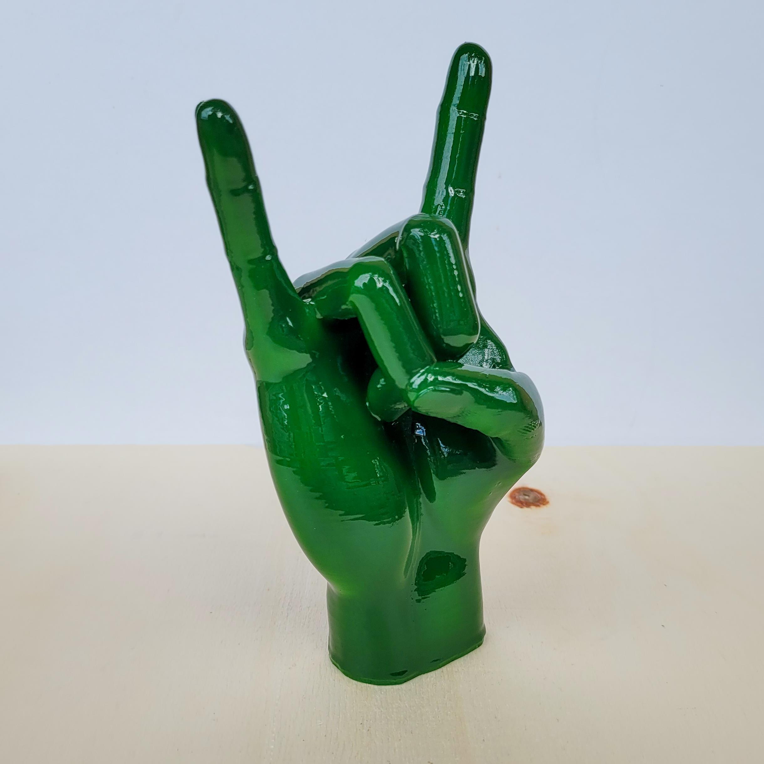 Rock El Figürü | Yeşil