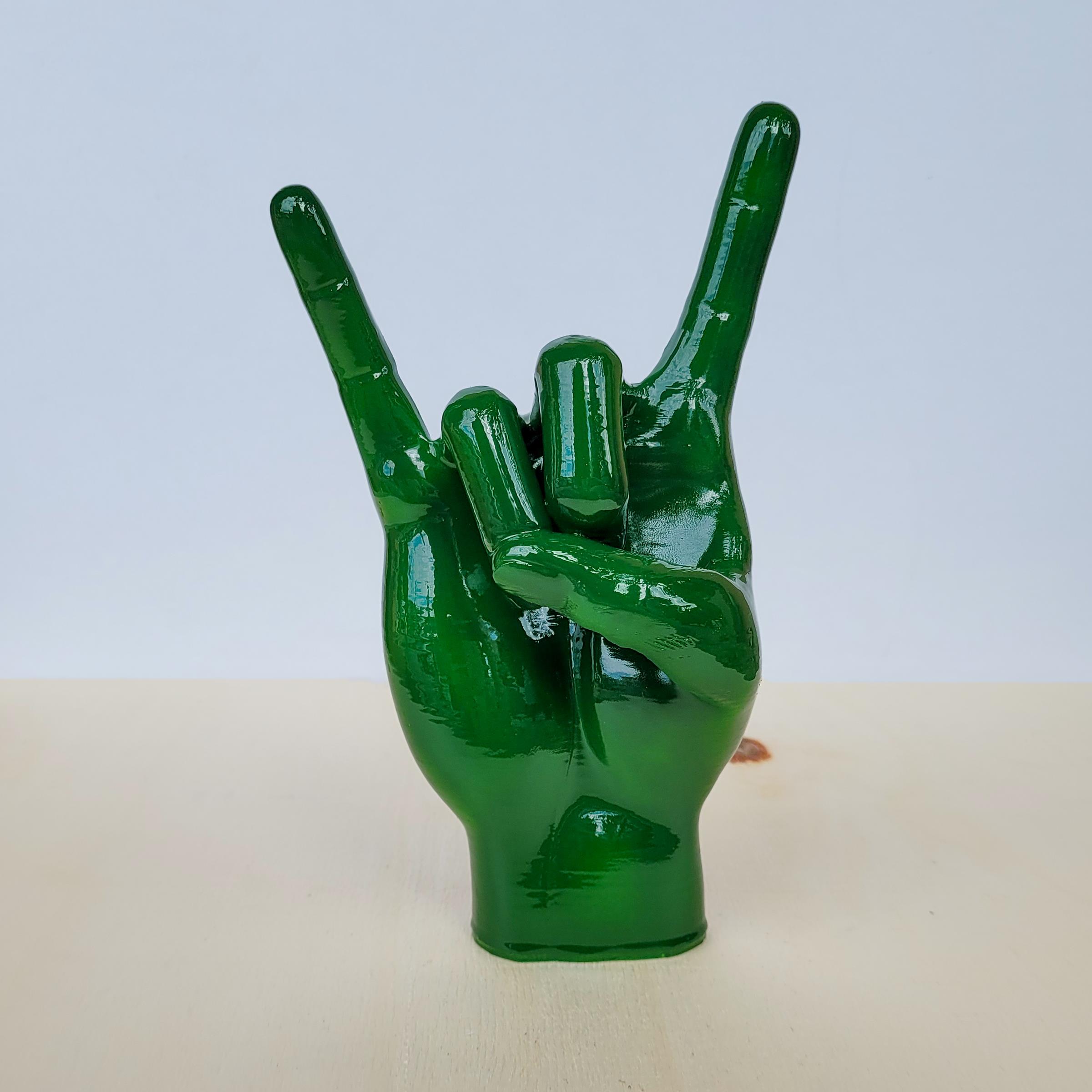Rock El Figürü | Yeşil