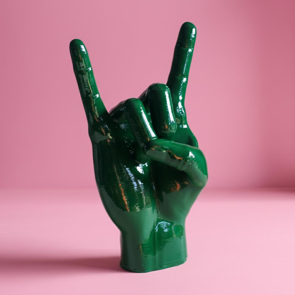 Rock El Figürü | Yeşil