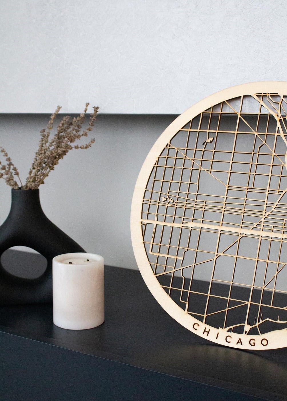 Şikago Ahşap Şehir Haritası