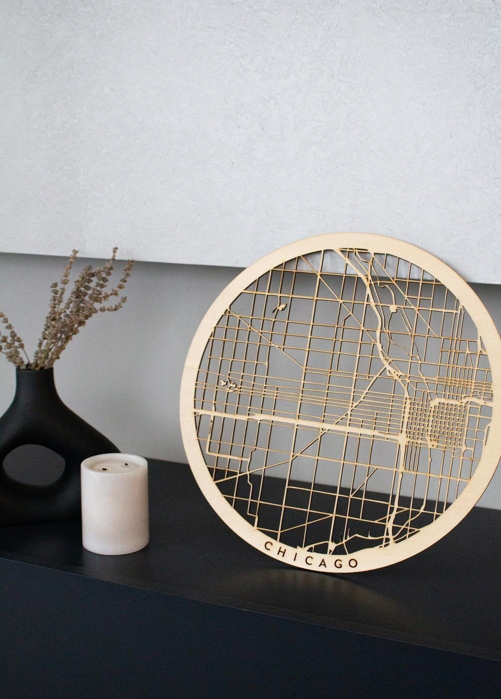 Şikago Ahşap Şehir Haritası