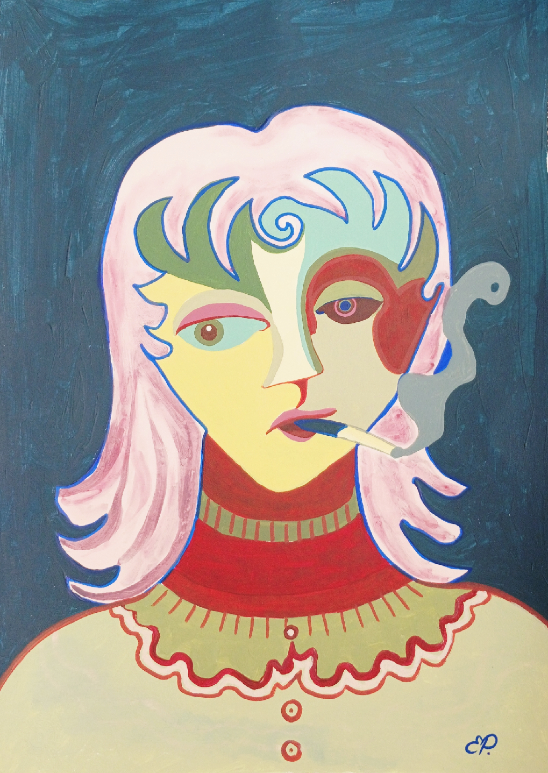 Pure Tones Çerçeveli Resim