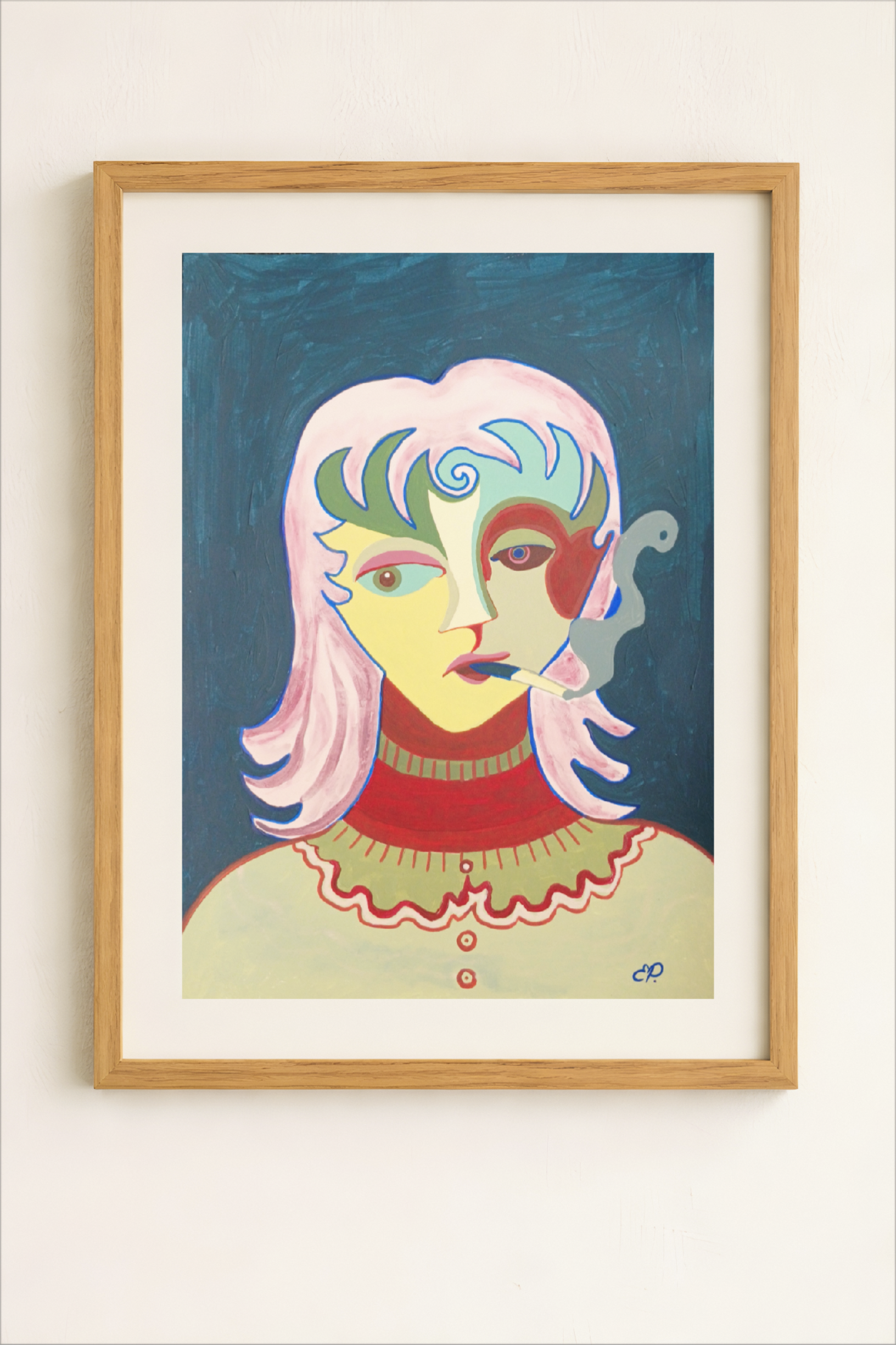 Pure Tones Çerçeveli Resim