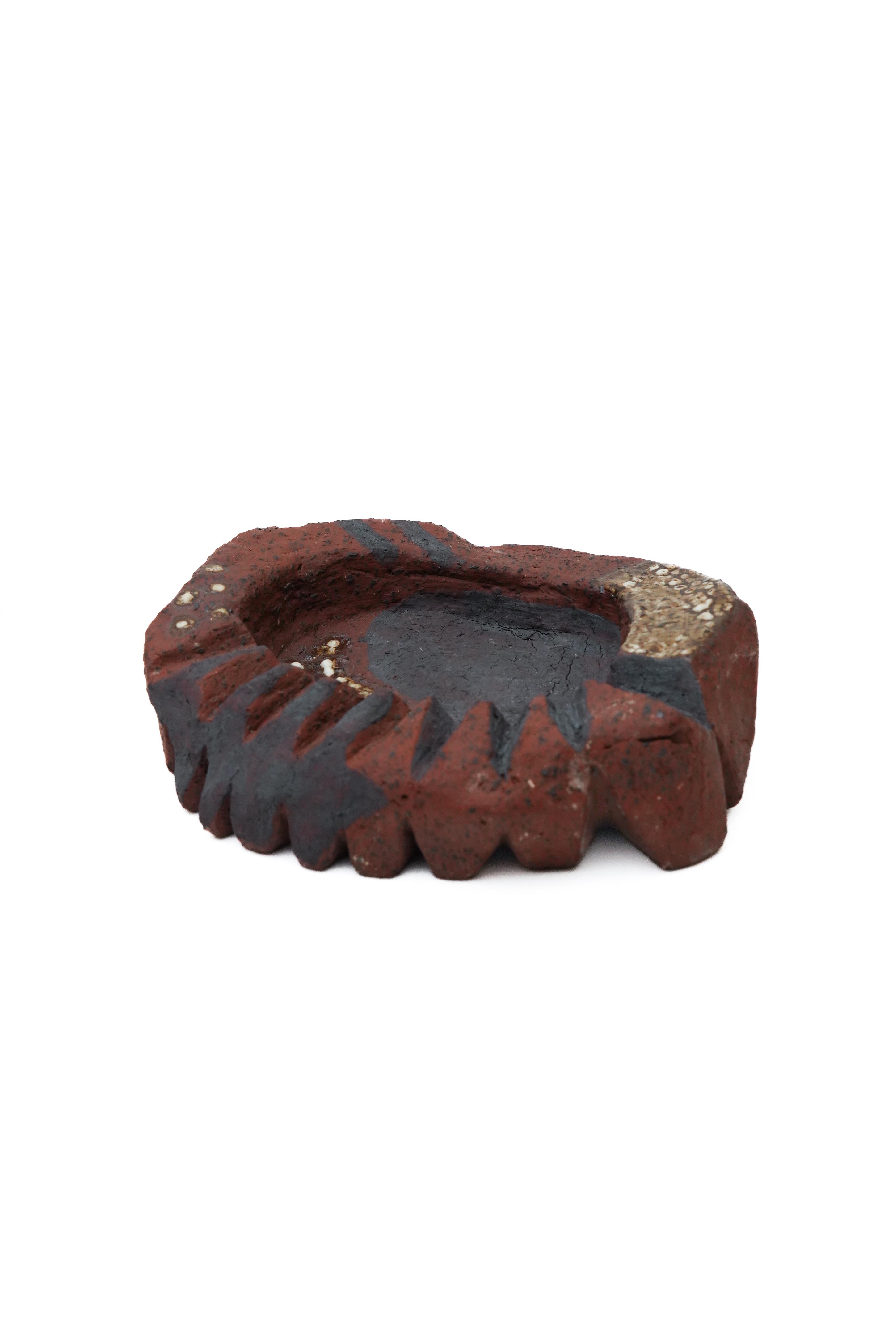 Stoneware Primitif Desenli Küllük No:1