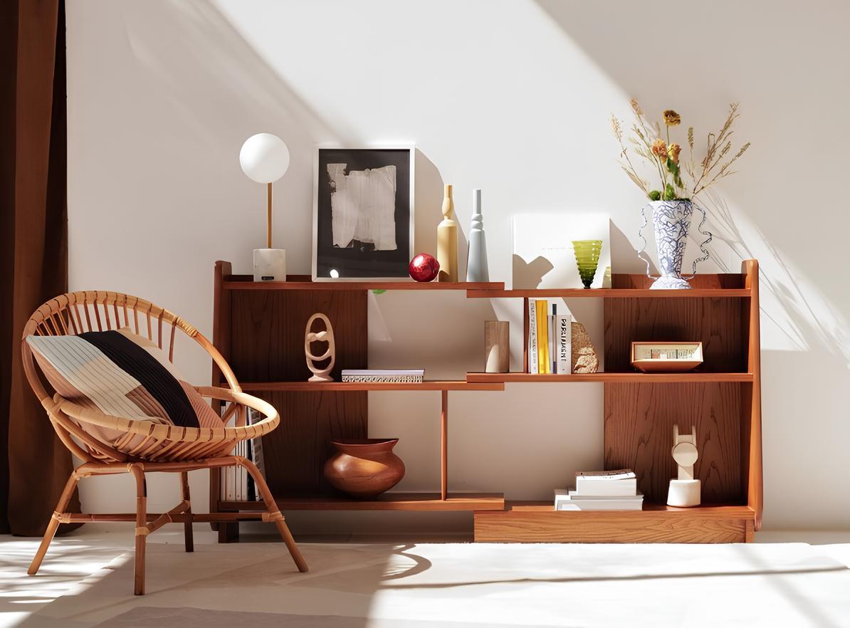 TimberSlide™ Modern Hareketli Kitaplık