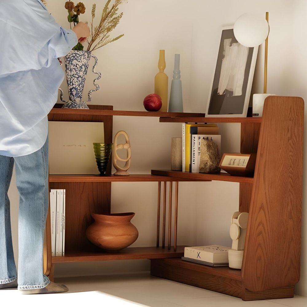 TimberSlide™ Modern Hareketli Kitaplık