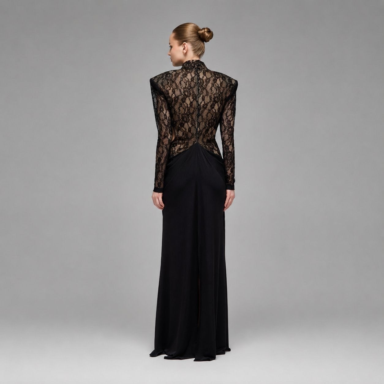 Tove Cut-out Detailed & Draped Maxi Dress