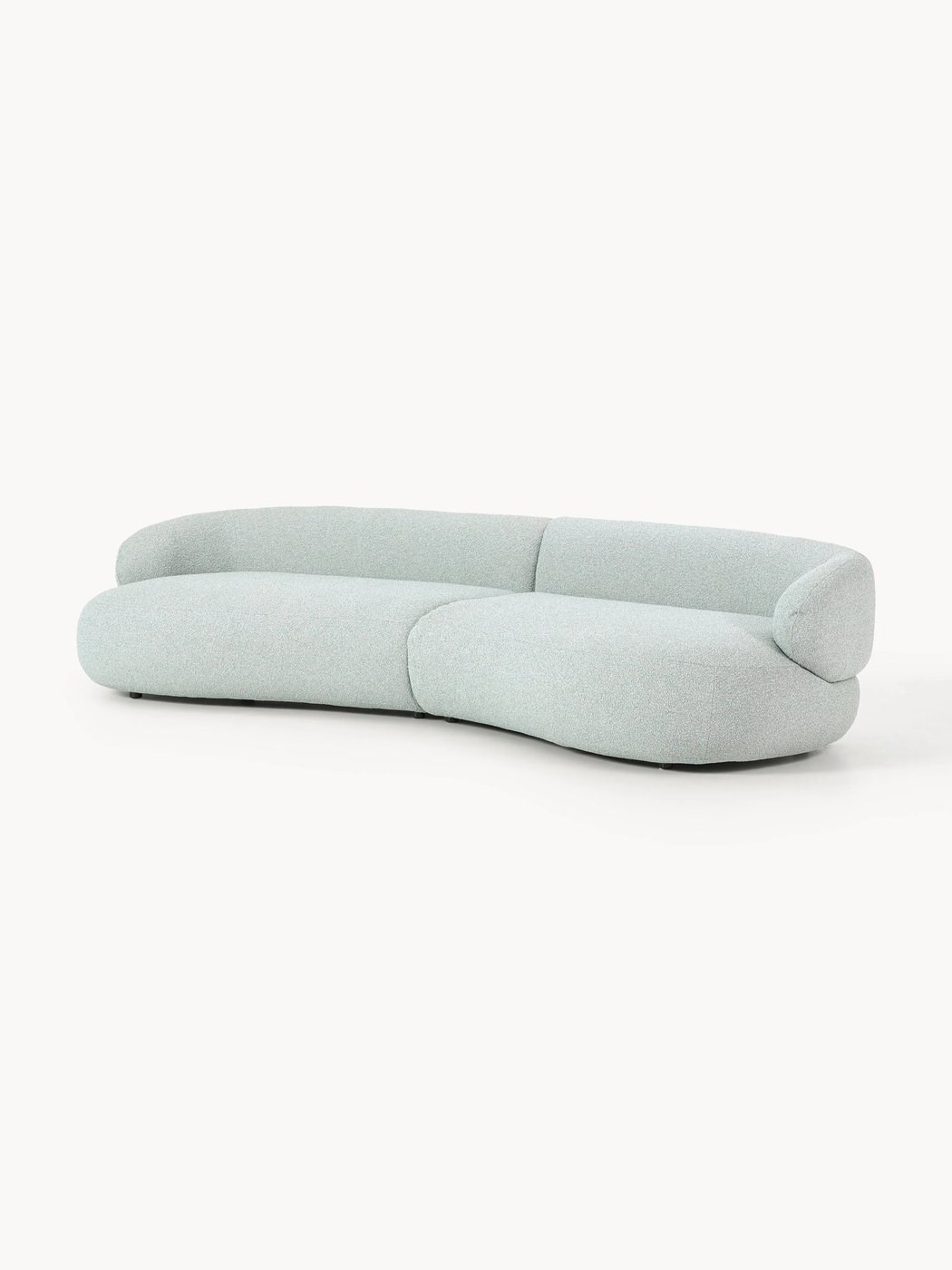 Velotti 4 Kişilik Bouclé Kanepe Alba