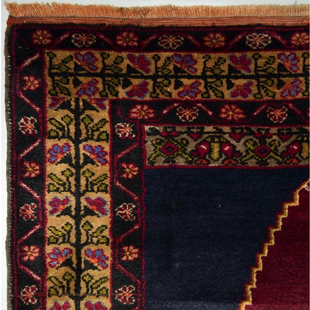 Vintage Adana El Dokuma Halısı 110x215 cm
