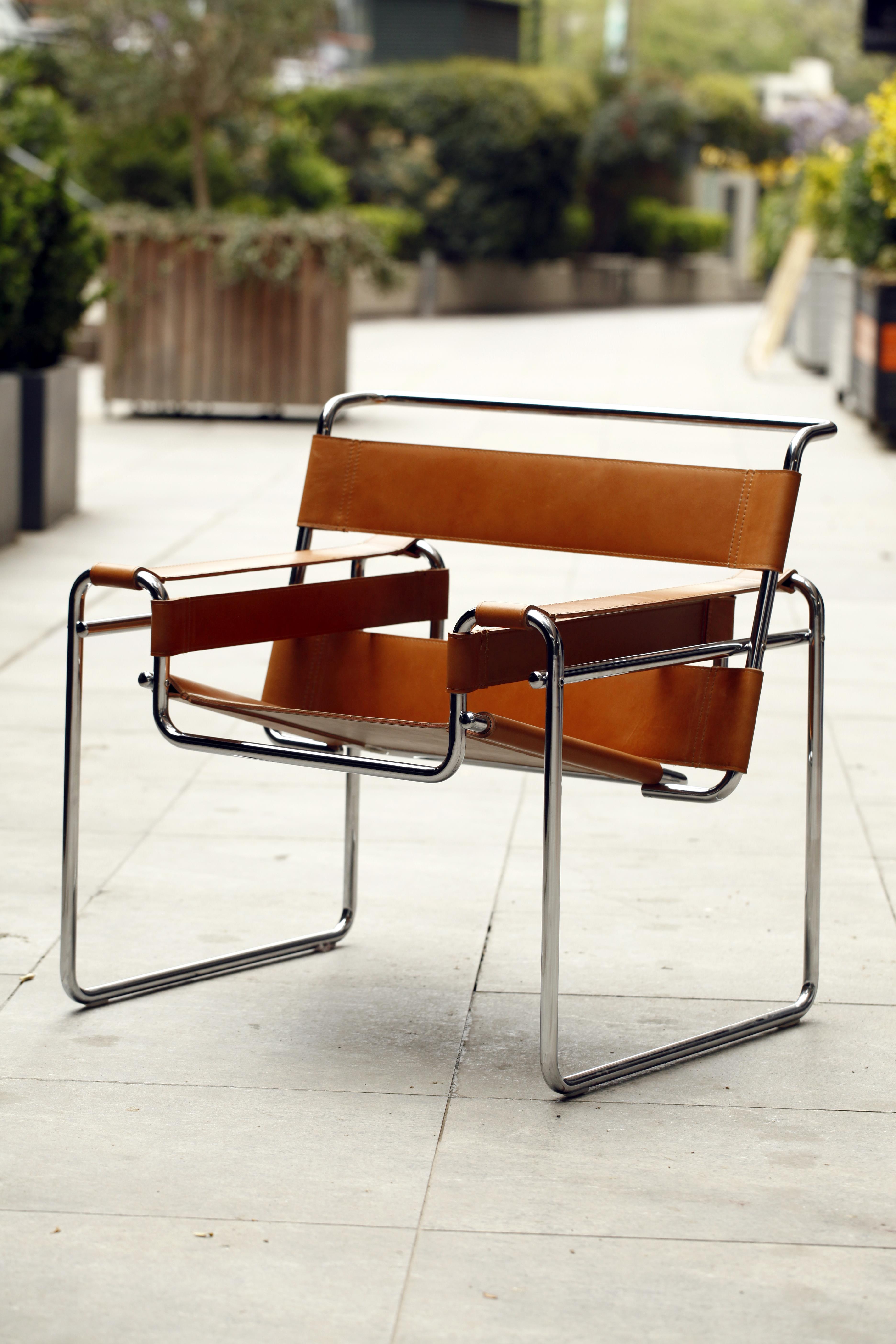 Wassily Chair Sandalye Taba