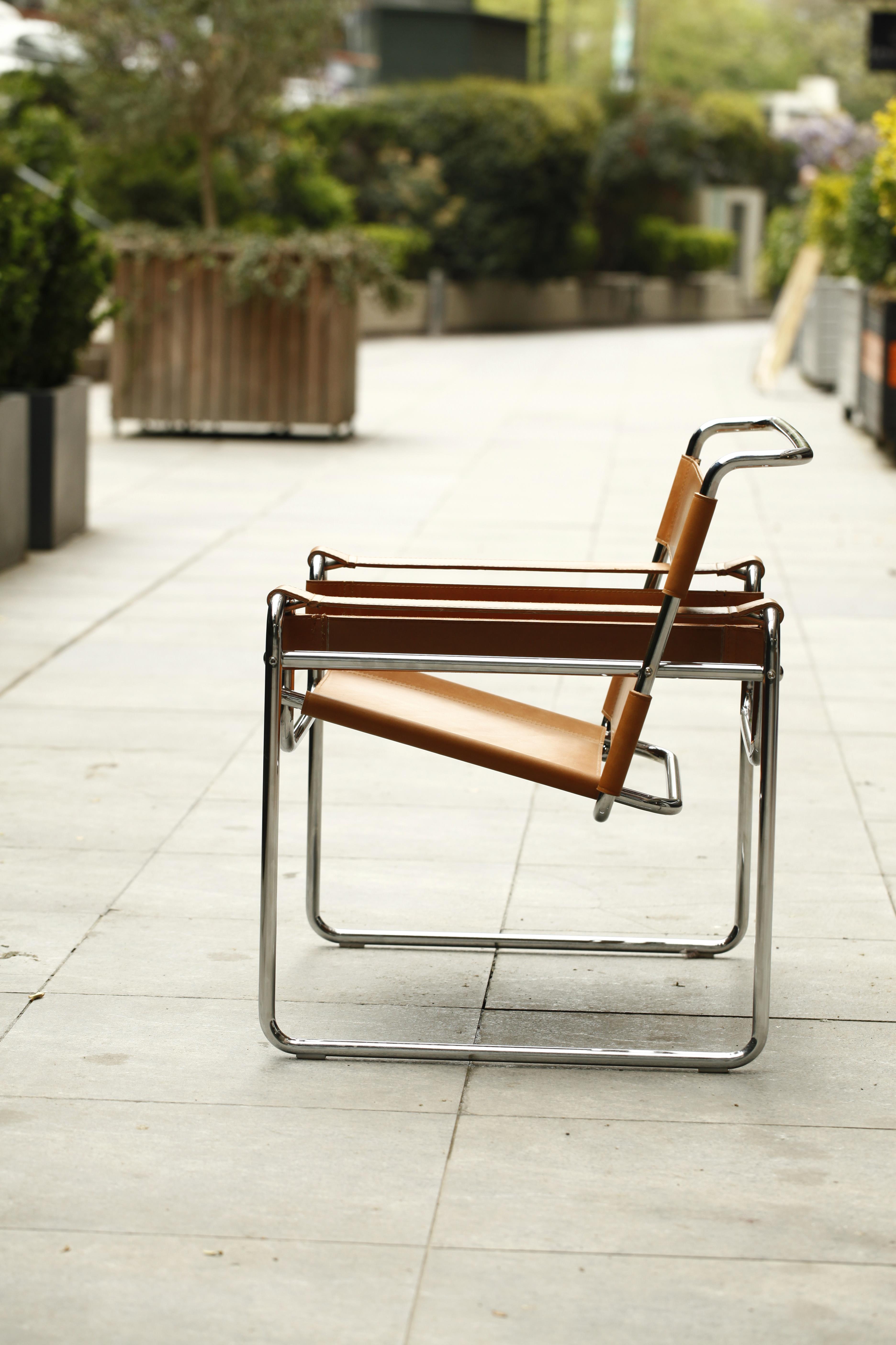 Wassily Chair Sandalye Taba