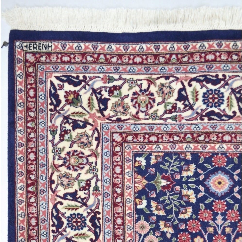 Yedi Dağın Çiçeği El Dokuma Kare Hereke Halısı 170x170 cm