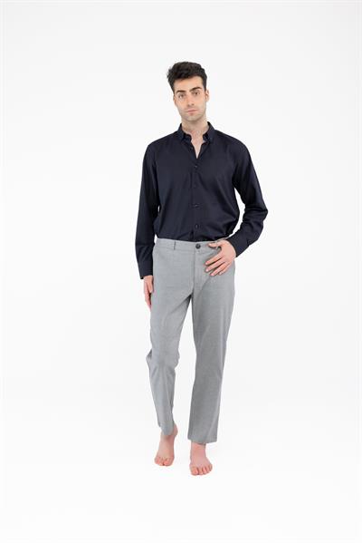 %100 Pamuk Gri Pantolon
