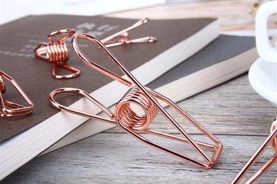 Kayigo Tiny Paslanmaz Çelik Mandal Dörtlü - Rose Gold