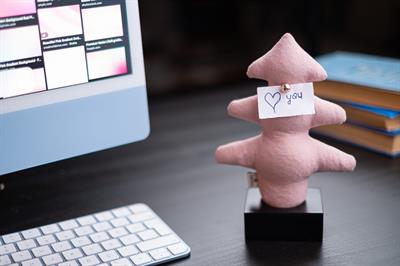 Kayigo Woody Siyah Üçlü Ofis Seti - Pembe Çam