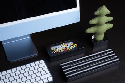 Kayigo Woody Siyah Üçlü Ofis Seti -Yeşil Çam