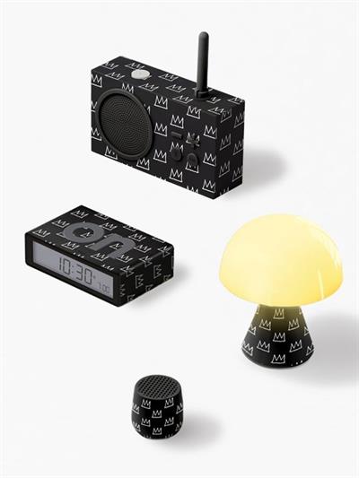 Lexon Mino + Bluetooth Hoparlör  X  Jean-Michel Basquiat Crown