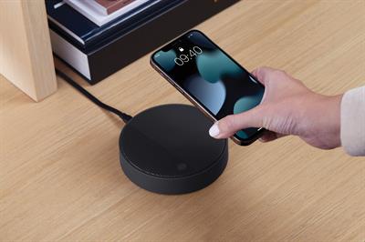 Lexon Oslo Energy + Kablosuz Şarj Cihazı ve Bluetooth Hoparlör Siyah