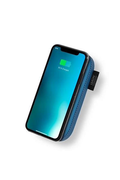 Lexon Powersound Deri Kablosuz  Şarj Cihazı ve Bluetooth Hoparlör