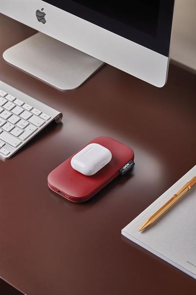 Lexon Softpower Kırmızı Wirelessbank Kablosuz Şarj Cihazı & Powerbank