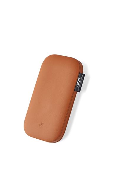 Lexon Softpower Wirelessbank Kablosuz Şarj Cihazı & Powerbank - Kahverengi
