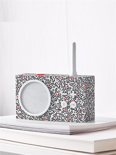 Lexon Tykho 3 Bluetooth Hoparlör ve Radyo X Keith Haring  - Love
