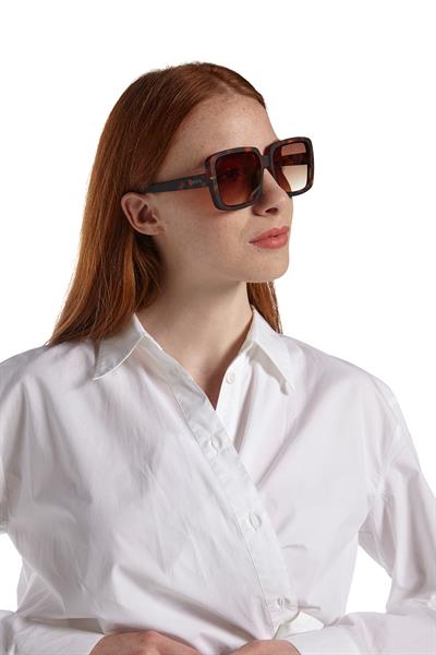 Okkia Alessia Unisex Güneş Gözlüğü Klasik Havana