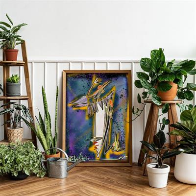 A Portrait - Modern Love Community - Baskı