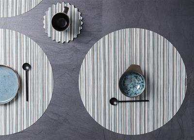 Amerikan Servis Yuvarlak Stripe
