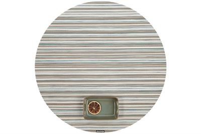 Amerikan Servis Yuvarlak Stripe
