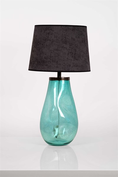 Amorf Peri Yeşil Abajur