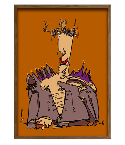 An Artist - Modern Love Community - Baskı