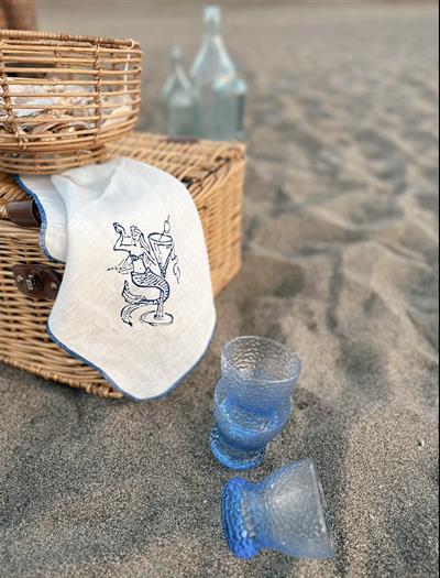 Aqua Blu Mermaid 2Li Peçete Takımı2