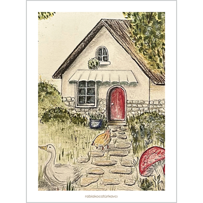 Artcard - Dream House - Kartpostal