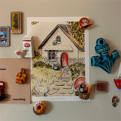 Artcard - Dream House - Kartpostal