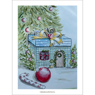 Artcard - Gift House - Kartpostal