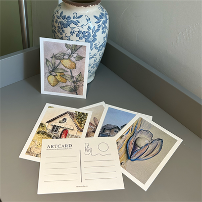 Artcard - Lemon Garden - Kartpostal