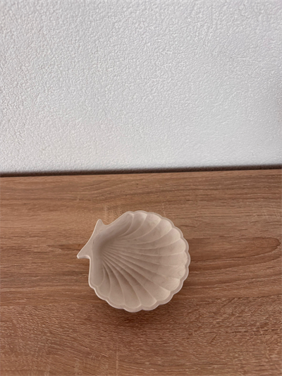 Atölye Mona Jesmonite İstiridye Takı Tablası Taş Rengi