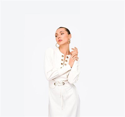 Auda Midi Dress 