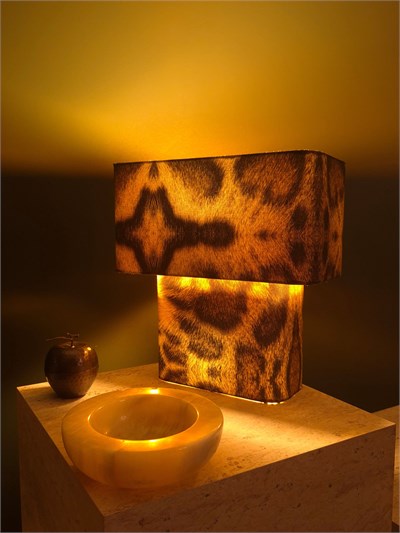 Auratwin System – Leopar Desenli Abajur