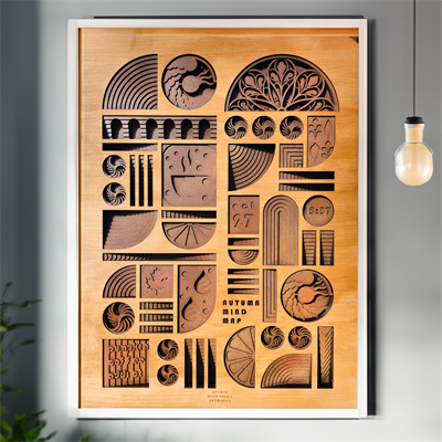 Autumn Mind Map Tablo