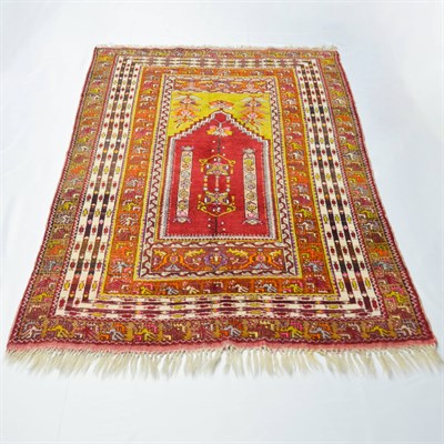 Avanos Mihraplı Antika Halı 134x201 cm