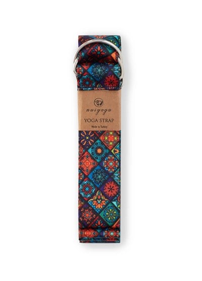 Baklava Desenli Yoga Mat Taşıma Askısı