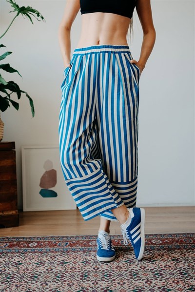 Barrel Stripes Pantolon