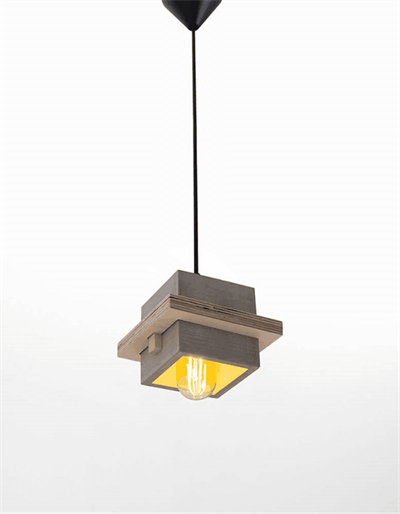 Beton & Ahşap Sarkıt Aydınlatma