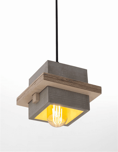 Beton & Ahşap Sarkıt Aydınlatma