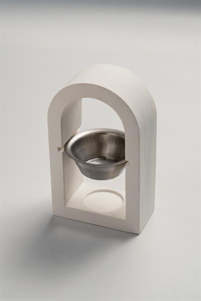 Beton Buhurdanlık Beyaz